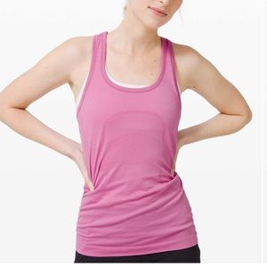 Lululemon Swiftly Tank in Magenta Glow